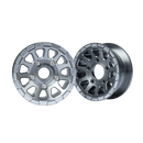 Alloy CNC Wheel Hub Set- H11  Electric Skateboard All Terrain Tyre Hub-gray color