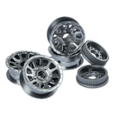 Alloy CNC Wheel Hub Set- H11  Electric Skateboard All Terrain Tyre Hub-gray color