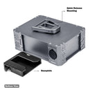 Omni Esk8 CNC Battery Box | Top Mounted Enclosure | DIY Electric Skateboard | Quick Release Mounting