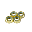 M10 Kingpin Nuts -gold