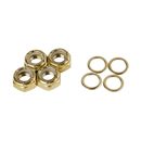 M8 Axle Nut - gold