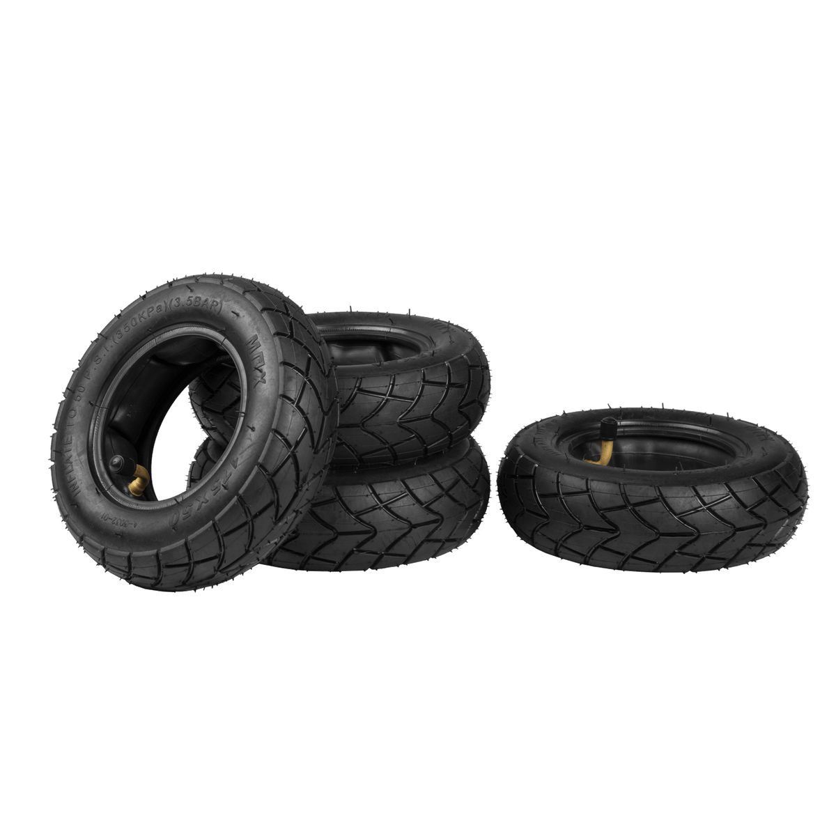 MBS all terrain longboard wielen 100mm black