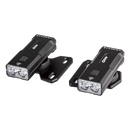 Omni Esk8 LED Front Light with mounts | Electric Skateboard | Dual Pack